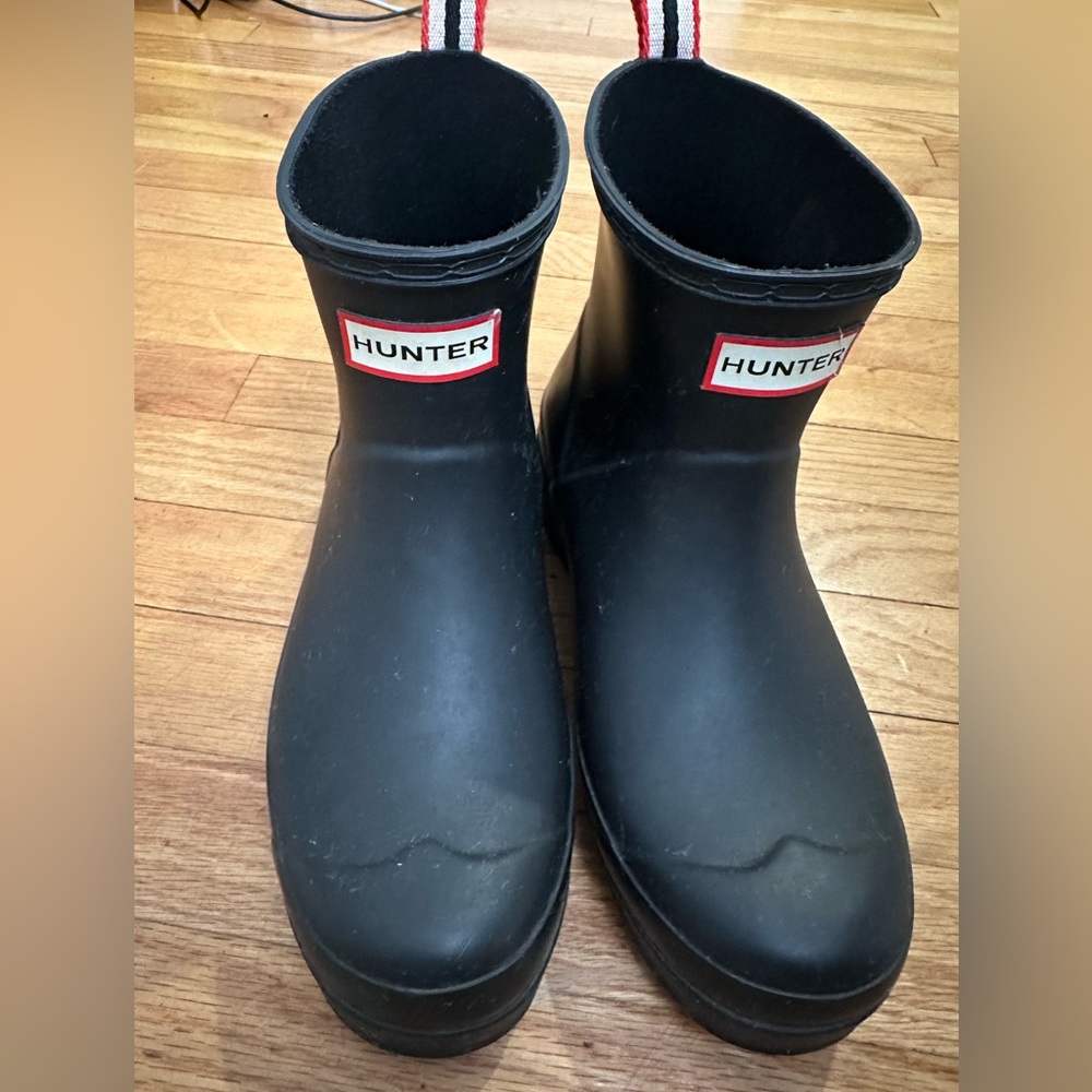 Hunter Classic Short Black Boots